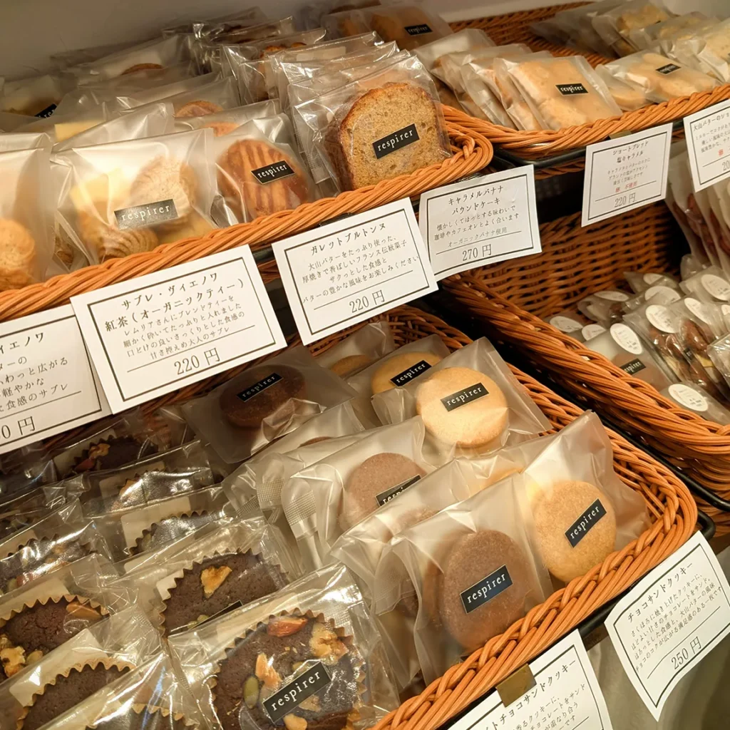 レスピレの焼き菓子